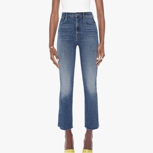 MOTHER Denim The Hustler Ankle Fray, 28